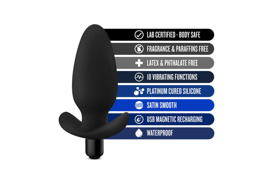 Anal Adventures Platinum Silicone Saddle Plug