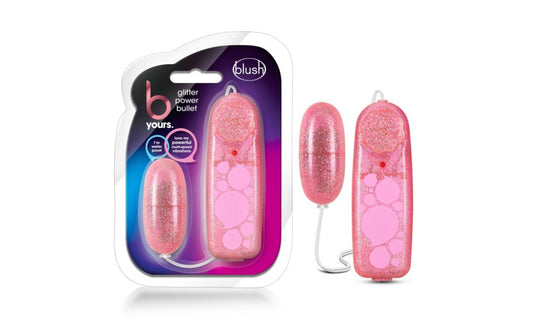 B Yours Glitter Power Bullet Pink