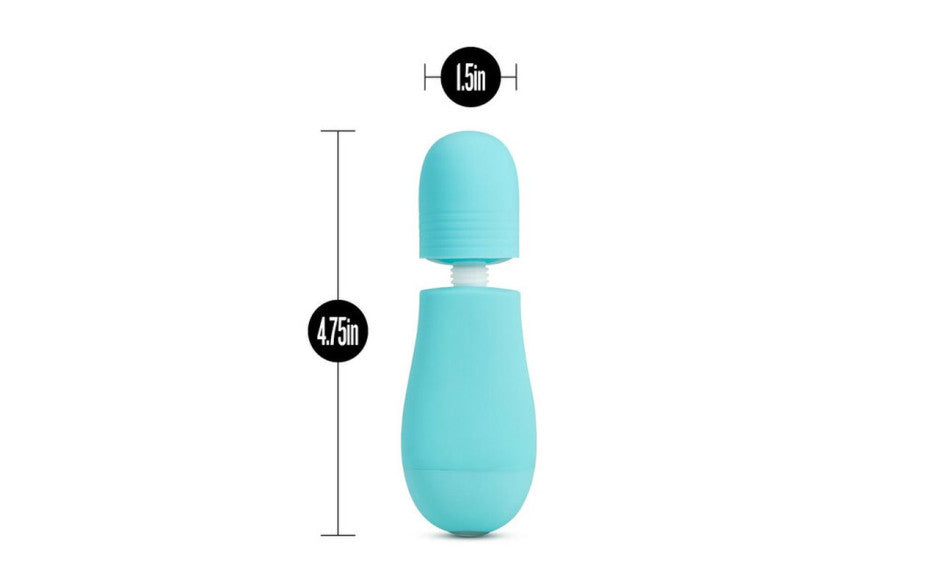 Rose Petite Massage Wand Blue