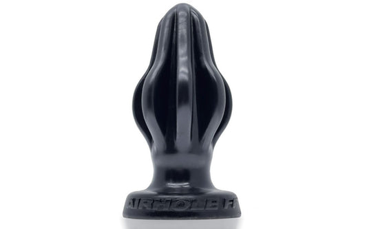 Airhole-1 Finned Buttplug Black