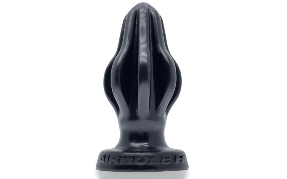Airhole-2 Finned Buttplug Black