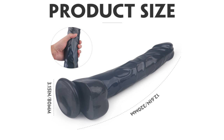 King Kong Dong w Balls Black XL