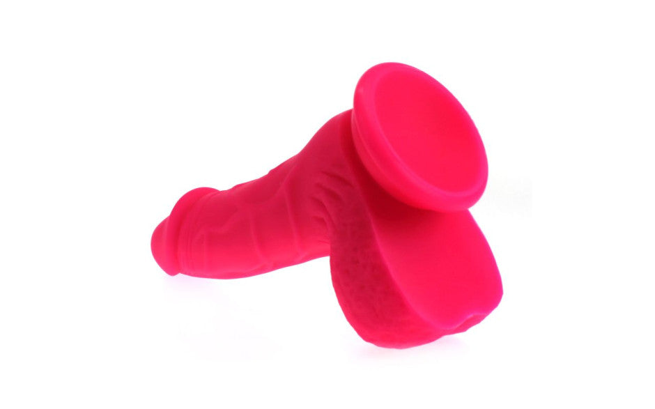 Pedro Thick Realistic Cock w Balls Pink