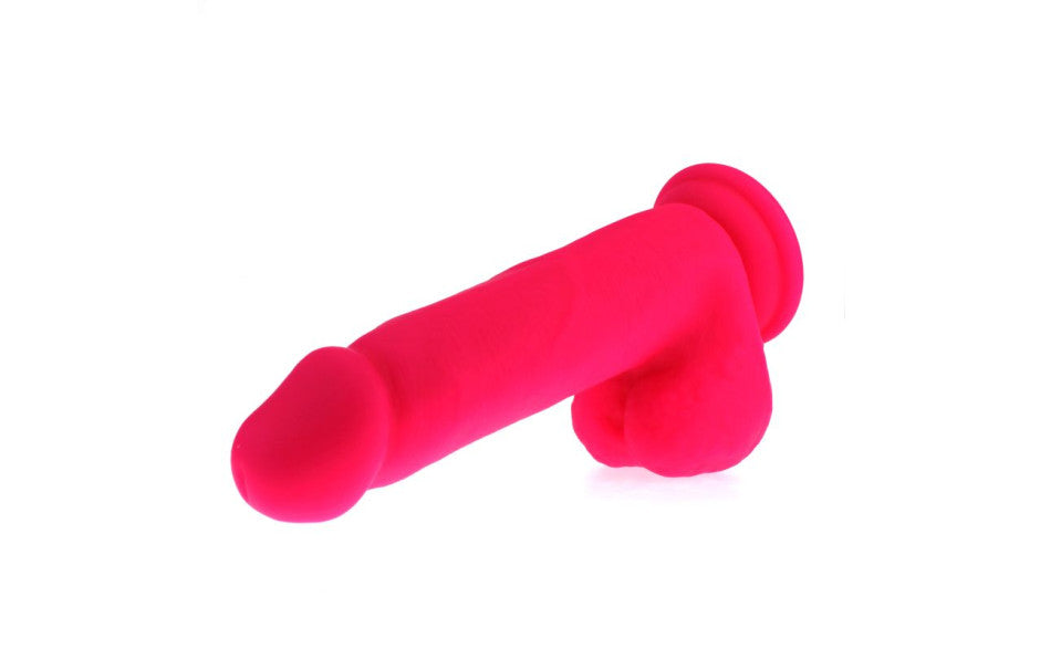 Thick Realistic Cock w Balls Pink