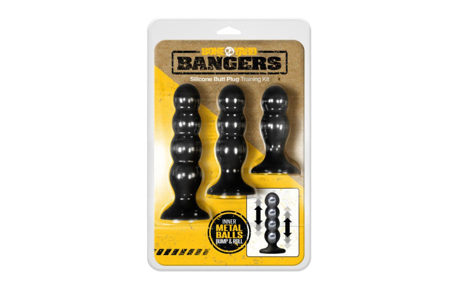 Bangers Silicone Ass Training Kit 3 Pc