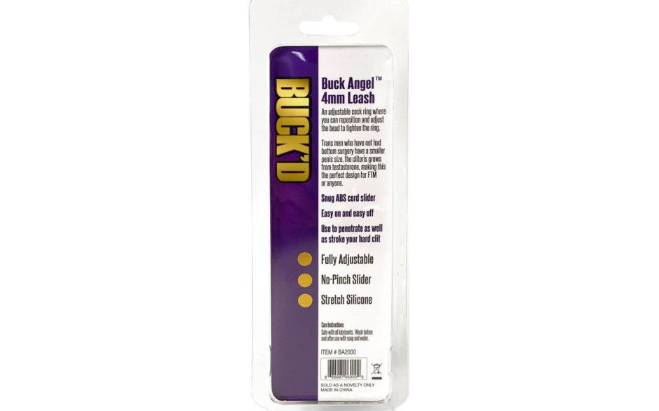 Buckd 4mm Adjustable Bead Leash