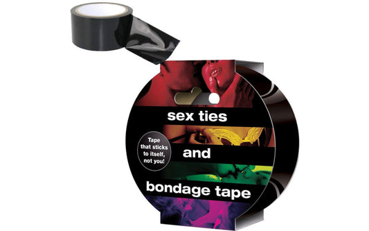 Sex, Ties and Bondage Tape Black