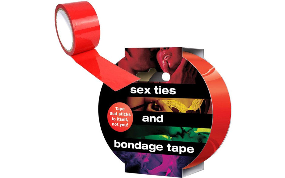 Sex, Ties and Bondage Tape Red