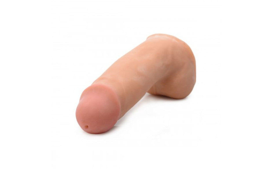 7in Dual Density Squirting Dildo w Balls Reservoir