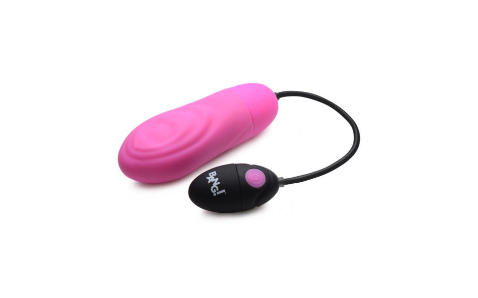 7X Pulsing Rechargeable Bullet Pink