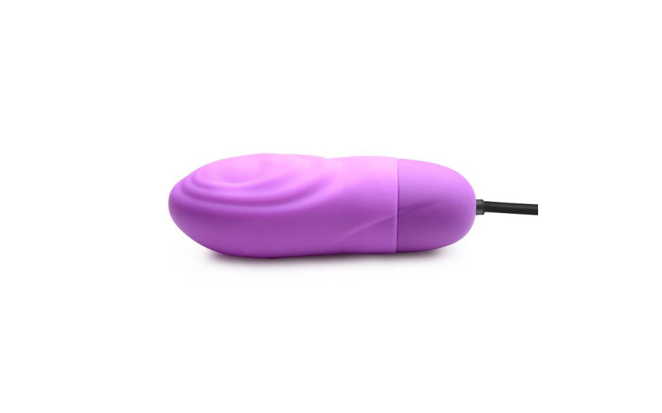 7X Pulsing Rechargeable Bullet Purple