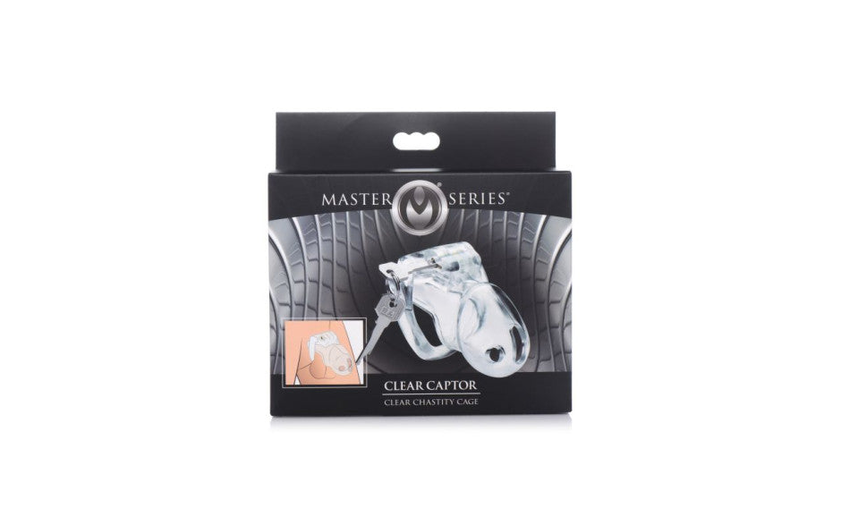 Clear Captor Chastity Cage Small