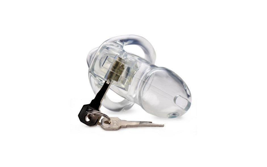 Clear Captor Chastity Cage Small