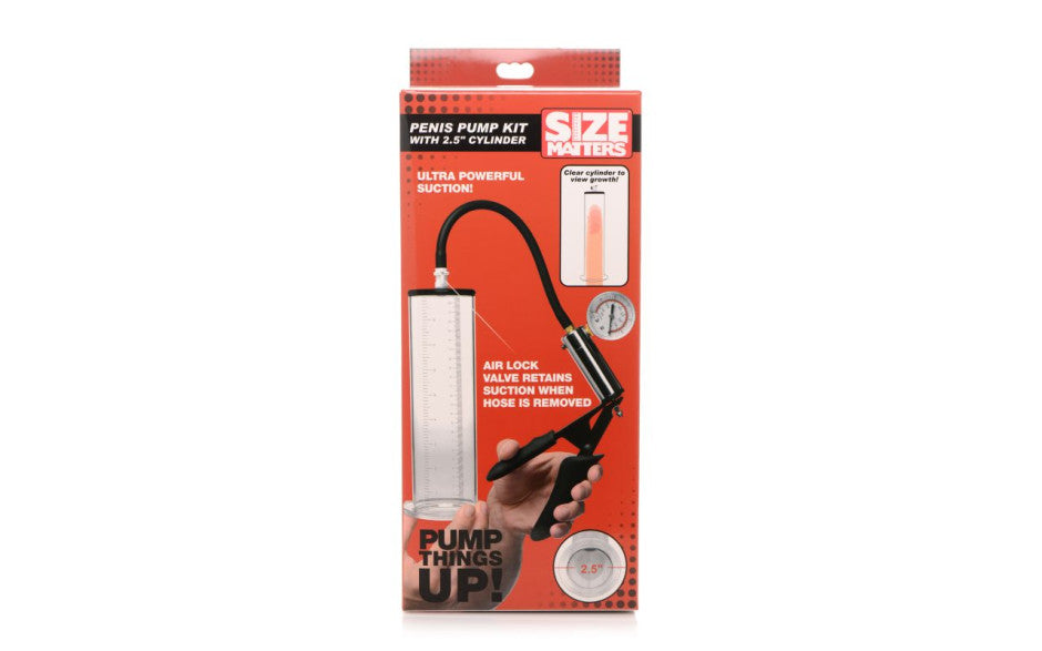 Penis Pump Kit with 2.5" Cylinder