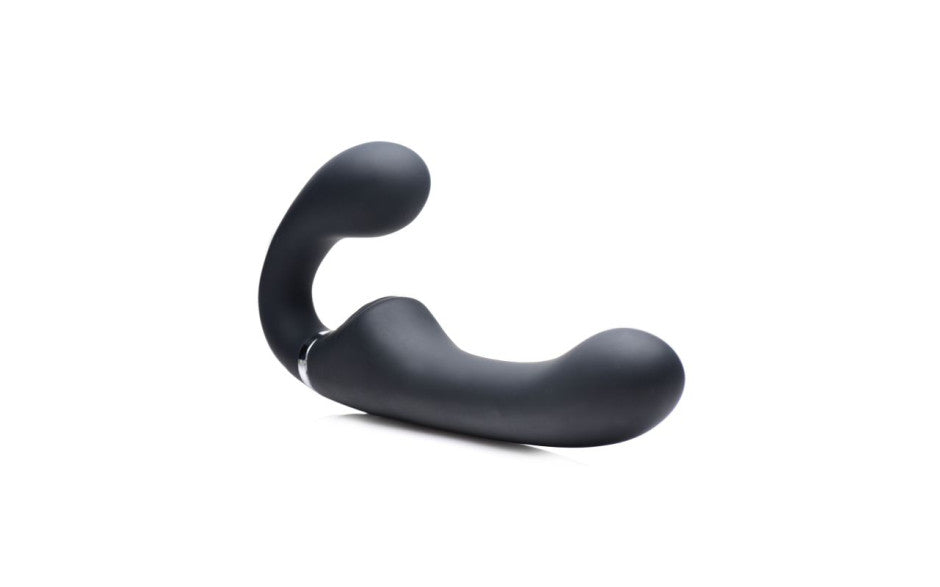 Mighty Rider 10X Strapless Strap-On Black w Remote