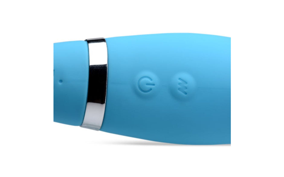 Mighty Rider 10X Strapless Strap-On Blue w Remote