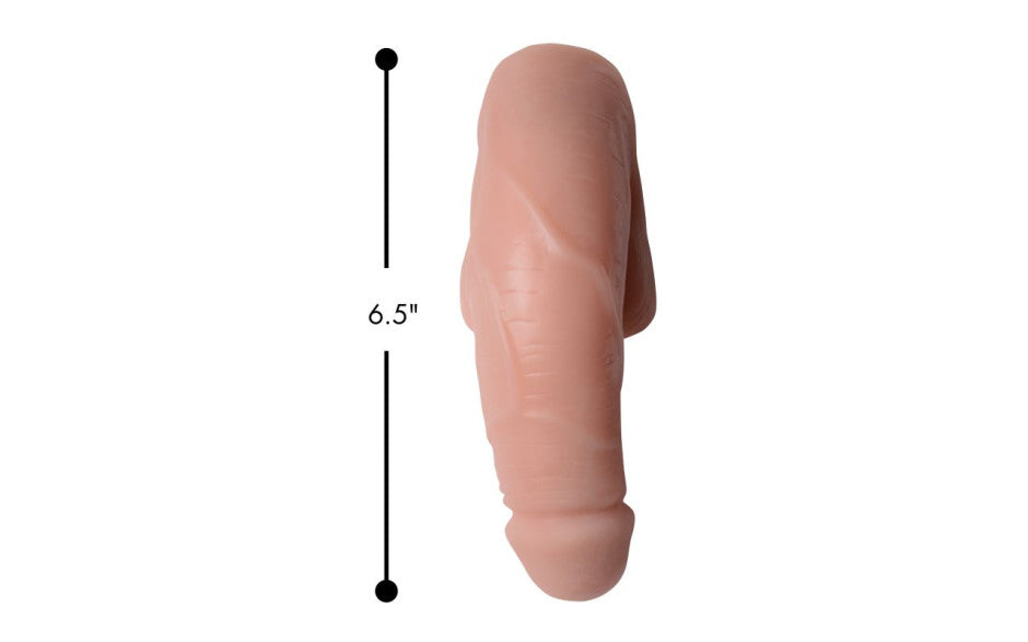 Large Bulge Soft Packer Dildo Light Skin Tone