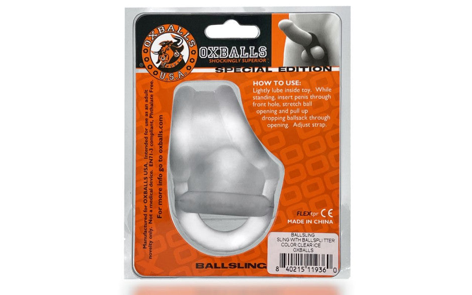 Ballsling Ball Split Sling Clear Ice