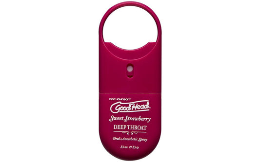 GoodHead To-Go Deep Throat Spray Sweet Strawberry 9ml
