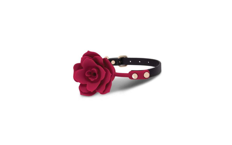 Secret Kisses Rosegasm Bloom Silicone Gag