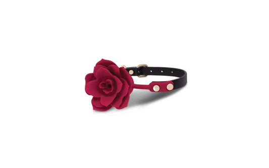 Secret Kisses Rosegasm Bloom Silicone Gag
