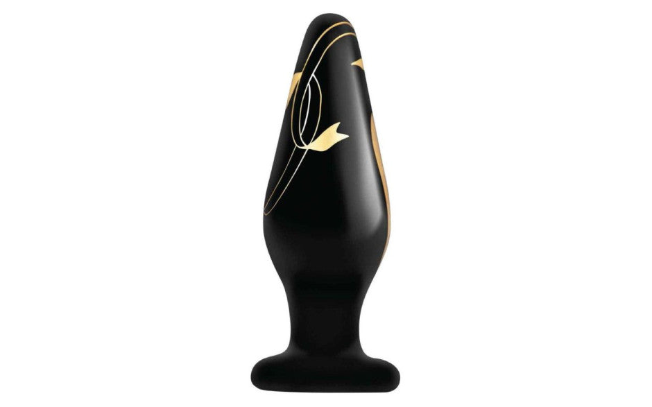 Secret Kisses Handblown Wide Glass Plug 4.5in