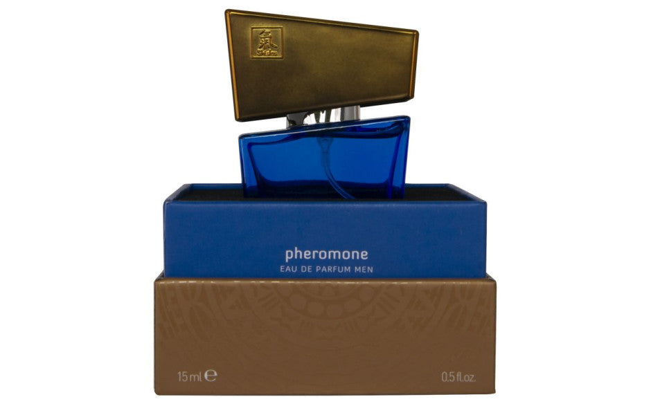 Shiatsu Pheromone Fragrance Man Dark Blue 15ml