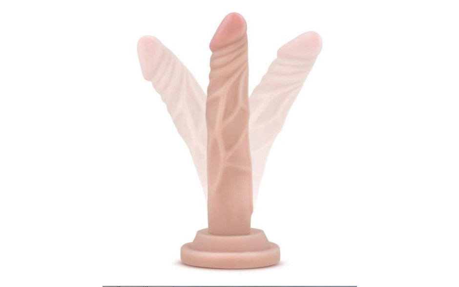 Dr Skin 5in Mini Cock Beige