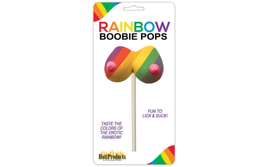 Rainbow Boobie Candy Pop