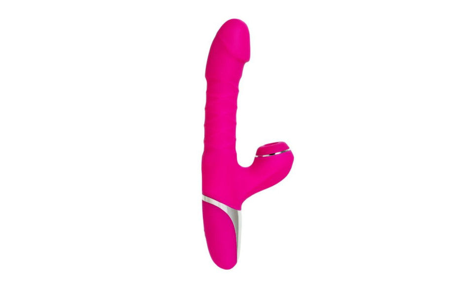 JOS To-Frolly Thrusting and Sucking Vibrator