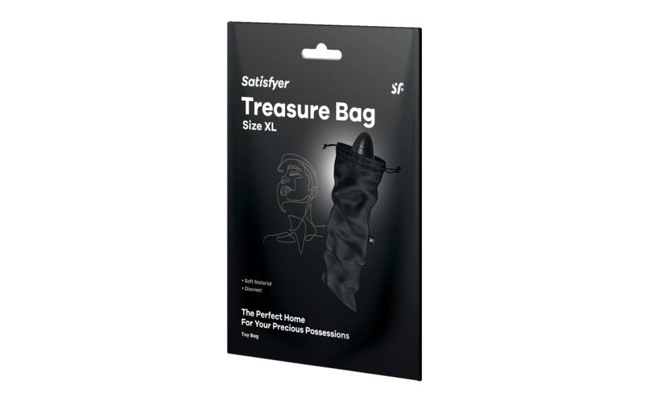 Treasure Bag Black Extra Large