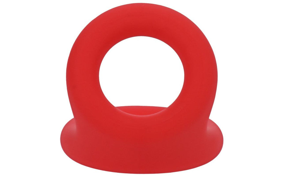Uplift Silicone Cock Ring Crimson