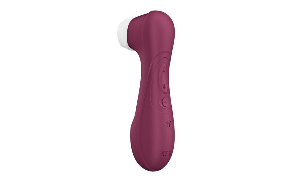 Satisfyer Pro 2 Gen 3 Clitoral Stimulator Wine Red