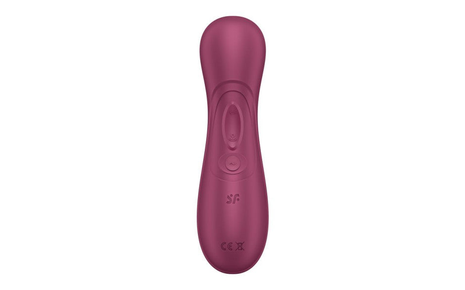 Satisfyer Pro 2 Gen 3 Clitoral Stimulator Wine Red