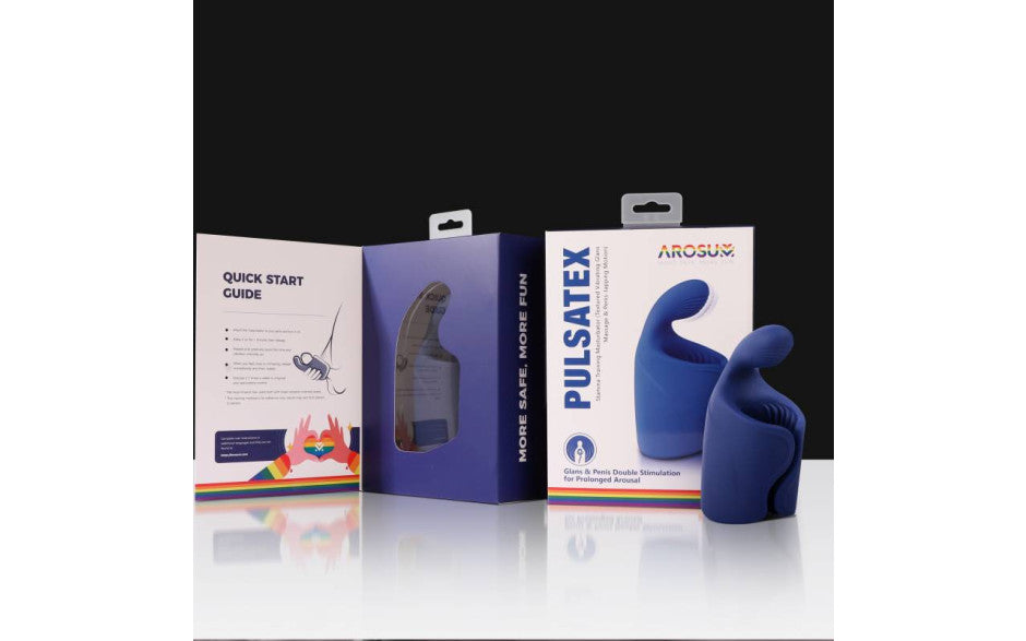 PulsateX Rechargeable Male Shaft and Glans Stimulator