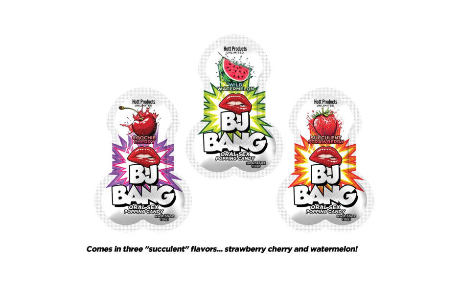 BJ Bang - Oral Sex Popping Candy 72 Pc Display