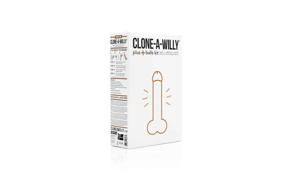 Clone a Willy Plus Balls Kit Deep Skin Tone