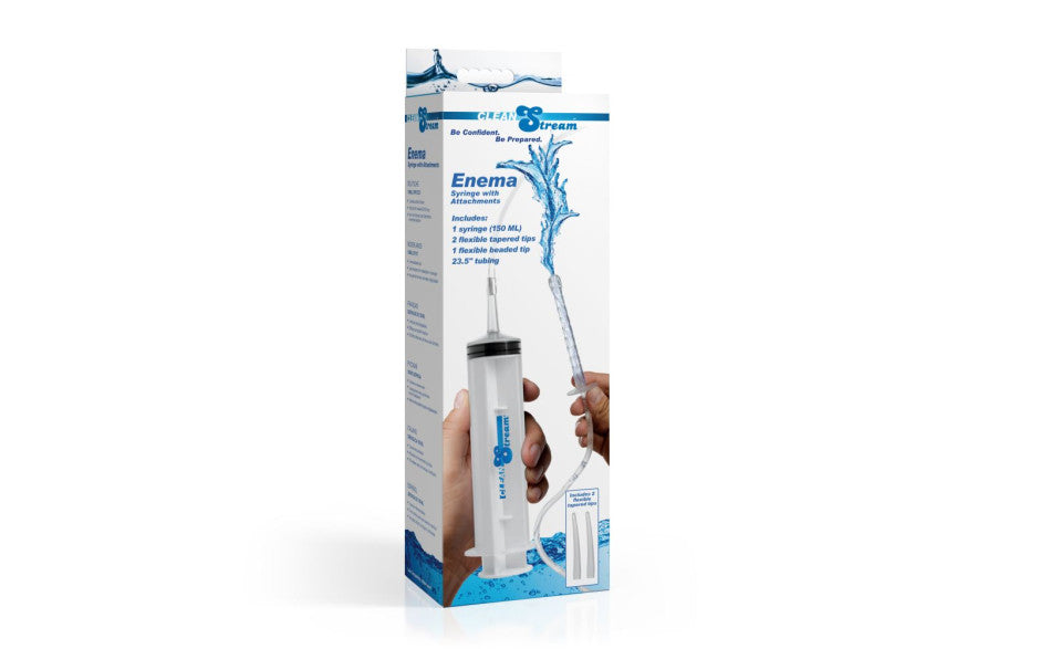 Enema Syringe With Attachments