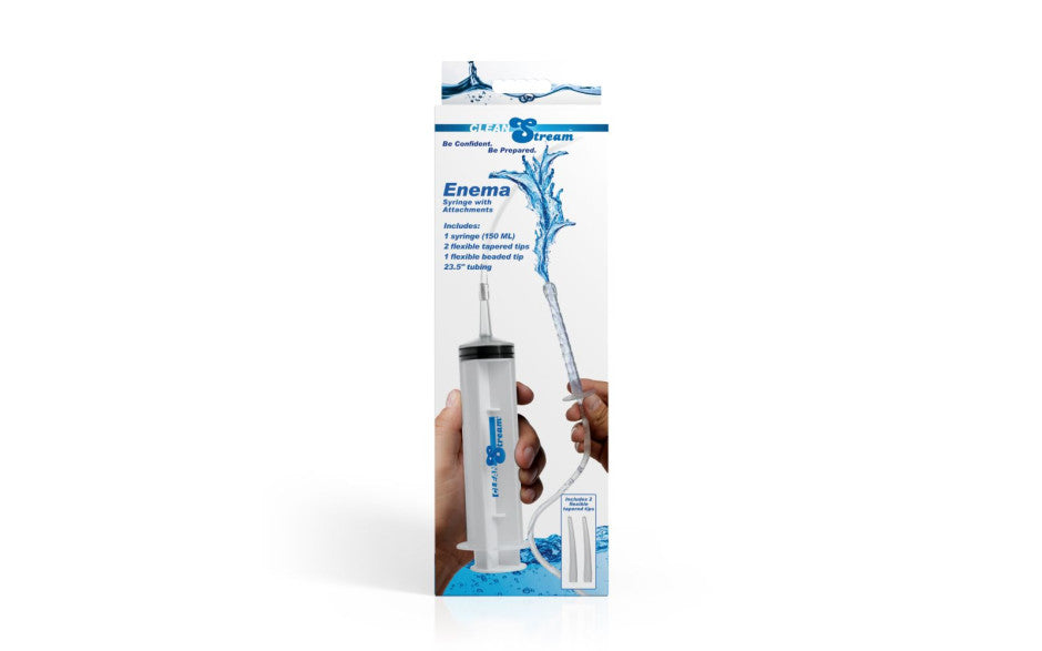 Enema Syringe With Attachments