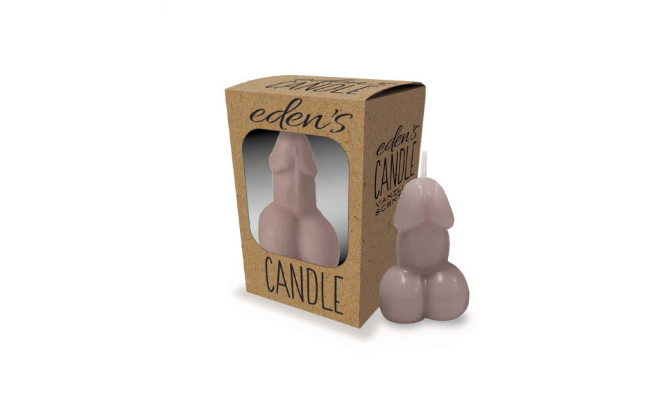 Eden’s Candle Vanilla Scented Penis POP Display of 12 Candles