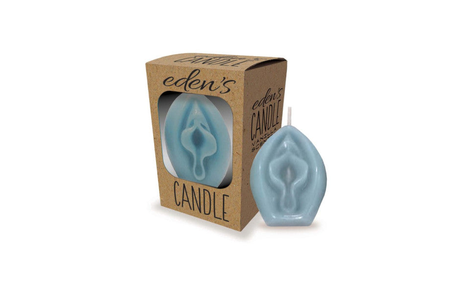 Eden’s Candle Vanilla Scented Vagina POP Display of 12 Candles