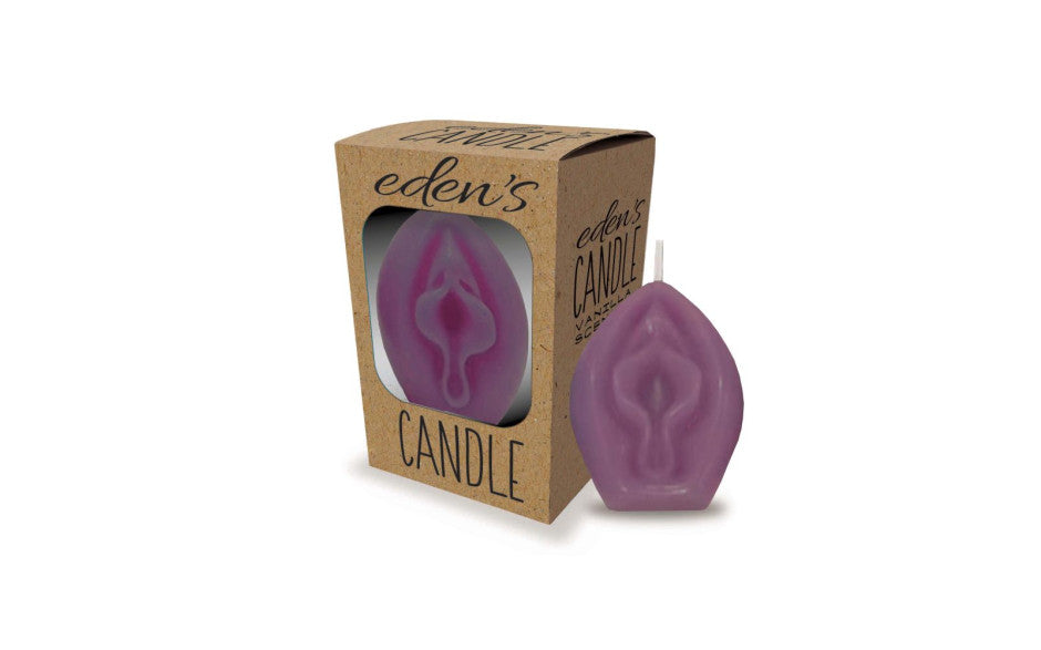 Eden’s Candle Vanilla Scented Vagina POP Display of 12 Candles