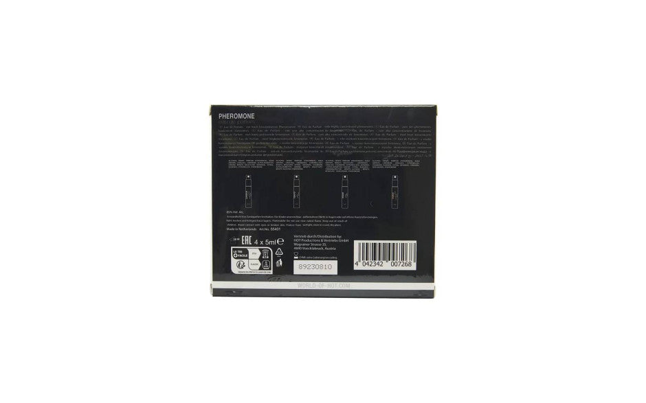 HOT Pheromone Perfume Box Men - 4 x 5ml