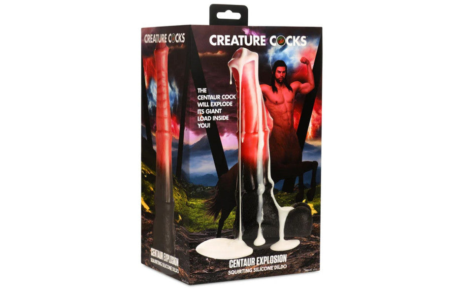 Centaur Explosion Squirting Silicone Dildo
