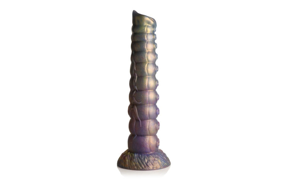 Deep Invader Tentacle Ovipositor Silicone Dildo with Eggs