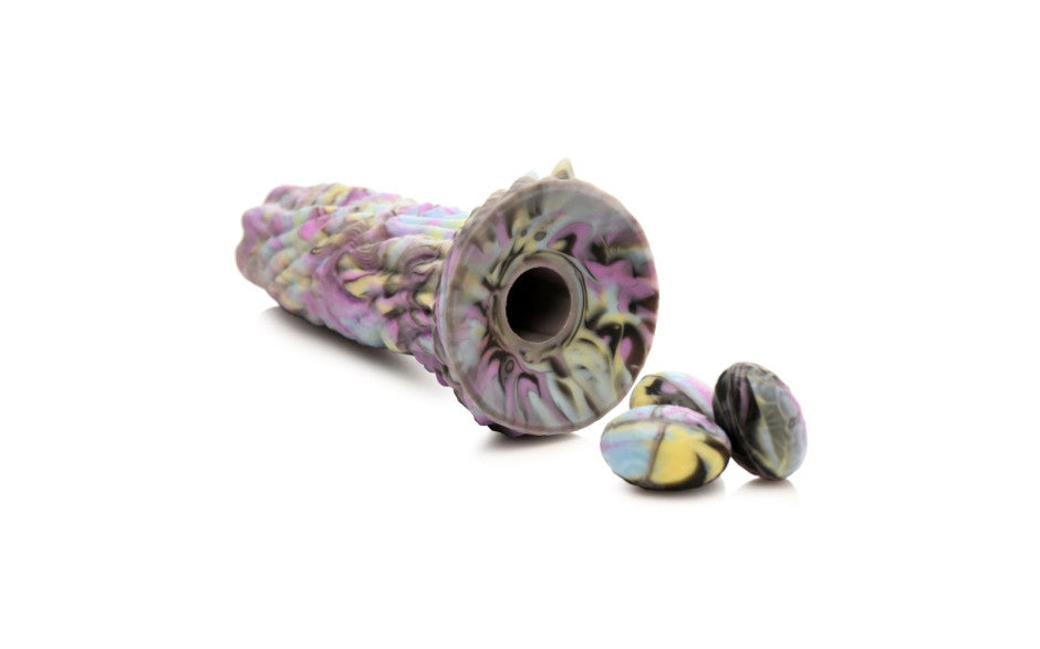 Dragon Spawn Dragon Ovipositor Silicone Dildo with Eggs