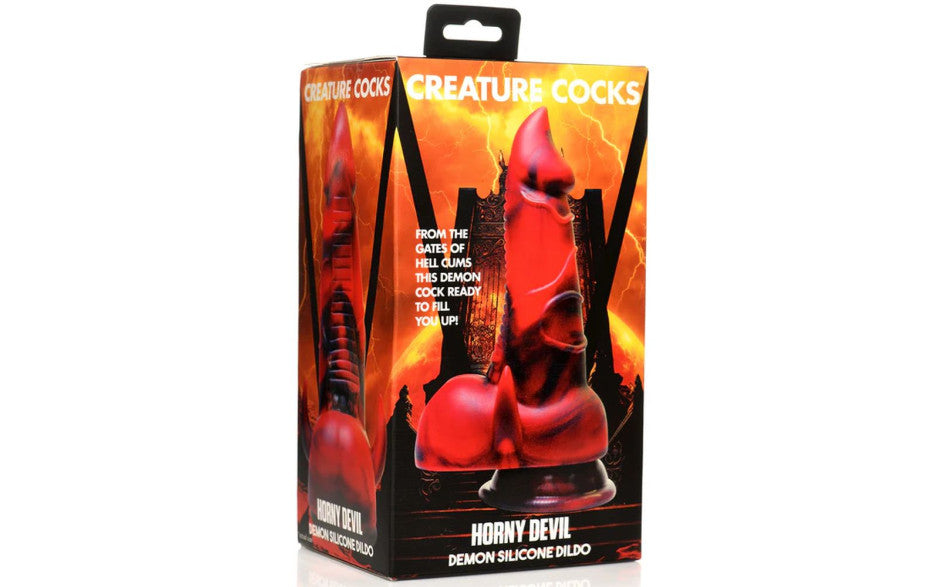 Creature Cocks Horny Devil Demon Silicone Dildo