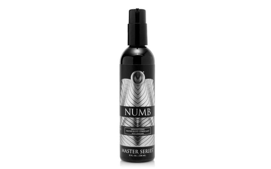 Numb Desensitizing Water Based Lubricant with Lidocaine