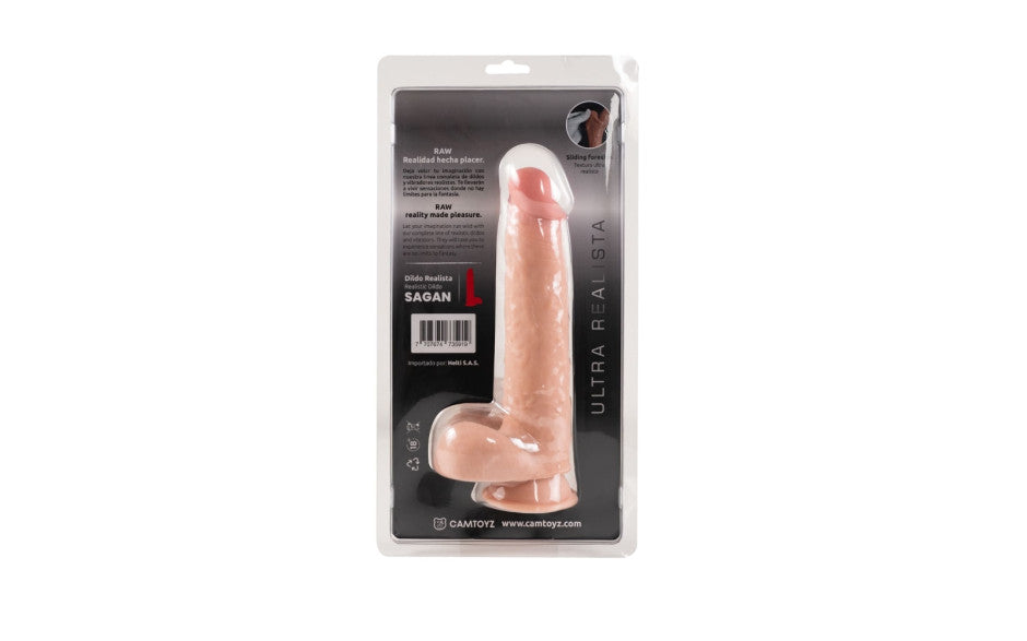 Raw Ultra Realistic Double Layered Dildo Sagan Medium