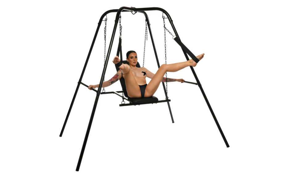 Throne Adjustable Sex Sling with Stand